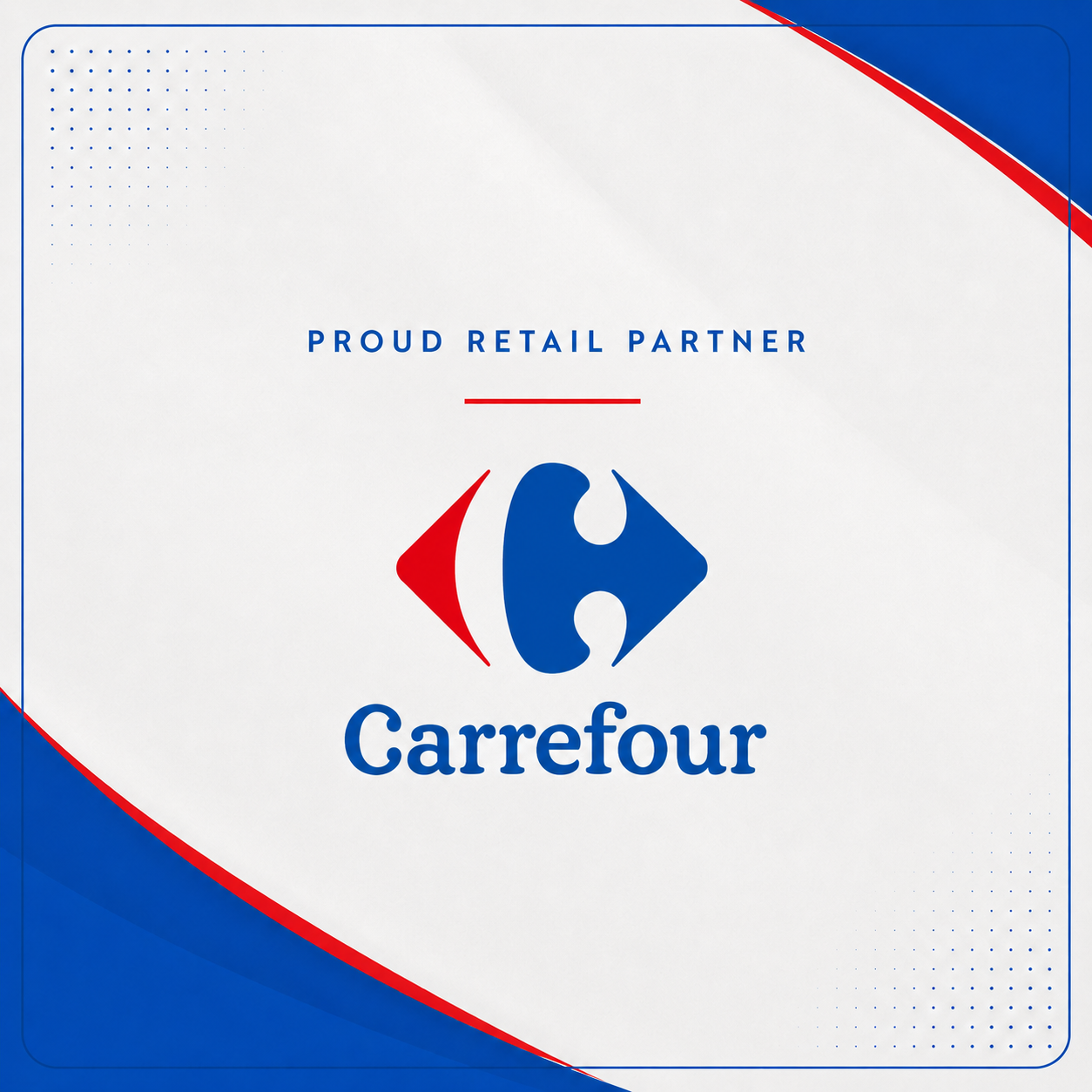 Carrefour — proud retail partner