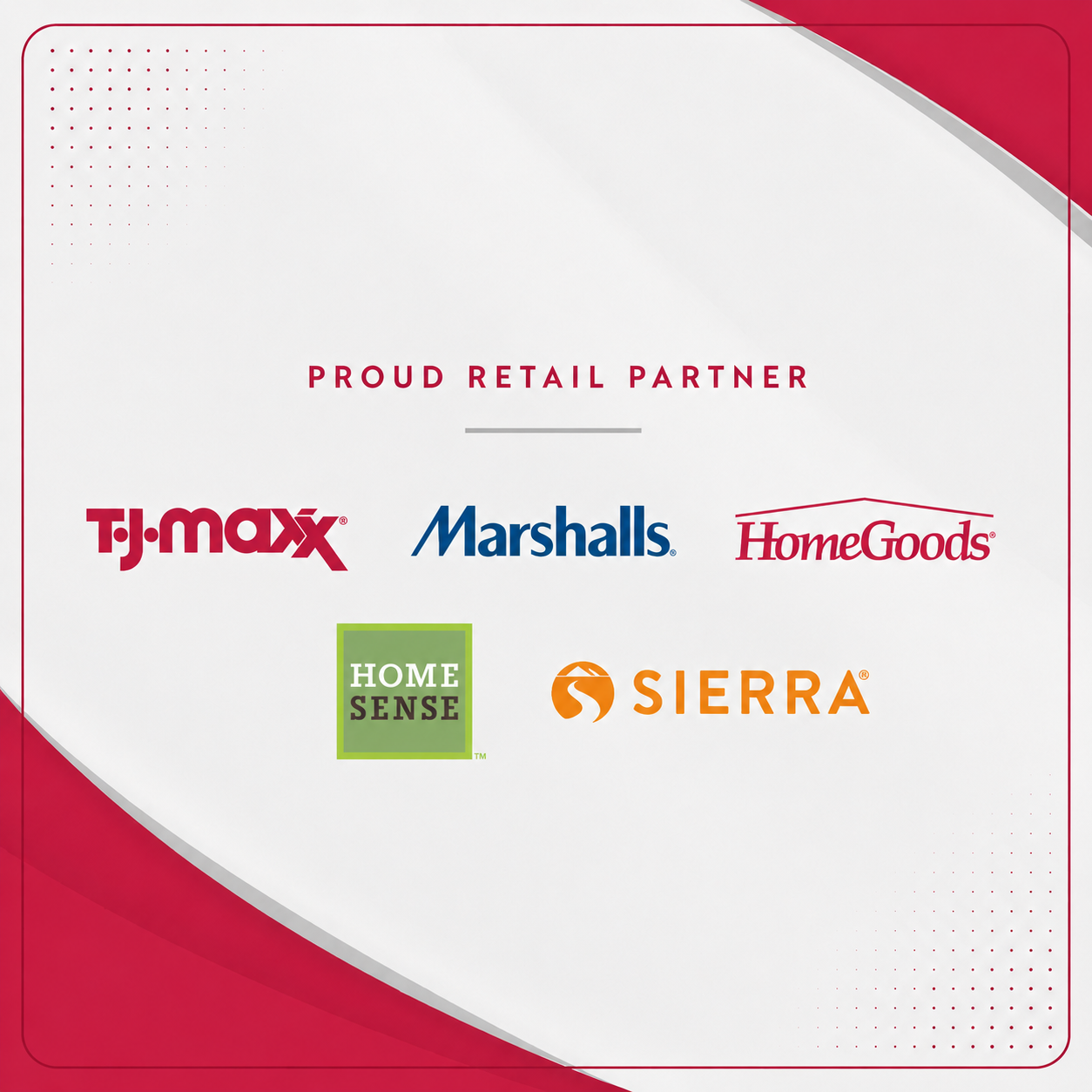 TJX Companies — proud retail partner